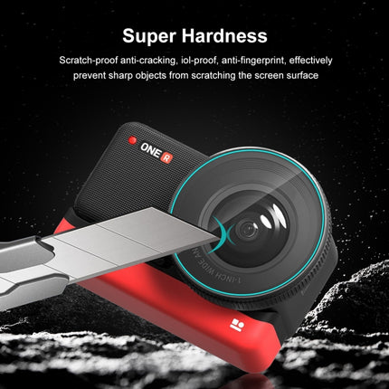 Para Insta360 One RS PULUZ 3 en 1 Pantalla + Lente 4K + Película de vidrio templado para lente Leica, para Insta360 One RS