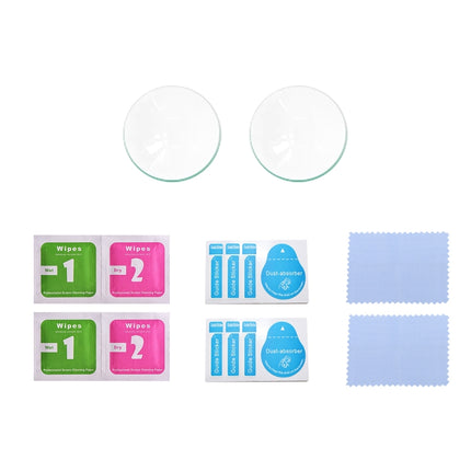 For DJI Avata PULUZ 2pcs Tempered Glass Drone Lens Film