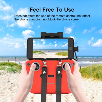 PULUZ Nylon-Doppelhaken-Anti-Verlust-Anti-Fall-Umhängeband für die DJI Mini 3/3 Pro/Mavic 3/Air 2/2S-Fernbedienung