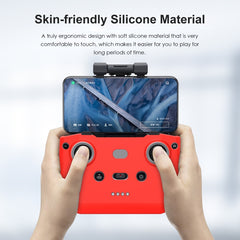 PULUZ Shockproof Anti-scratch Silicone Case For DJI Neo / Mini 3 / 3 Pro / Mavic 3 / Air 2S / Mini 2 RC-N2 / RC-N1 / RC-N3 Remote Control, For DJI Mini 3 / 3 Pro / Mavic 3 / Air 2S / Mini 2 Remote Control