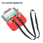 For DJI Mini 3 / 3 Pro / Mavic 3 / Air 2S / Mini 2 Remote Control with Neck Strap / Red
