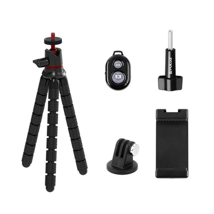 Trípode flexible PULUZ Mini Octopus con control remoto para cámaras SLR, GoPro y teléfonos móviles