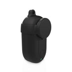 Silicone Case with Lens Cover (Black) / Black