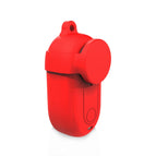 Silicone Case with Lens Cover (Red) / Red