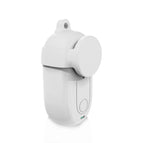 Silicone Case with Lens Cover (White) / White