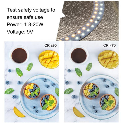 PULUZ 40cm Folding Portable Ring Light PD20W Quick Charge USB Photo Lighting Studio Shooting Tent Box with 6 x Color Backdrops, Size: 40cm x 40cm x 40cm