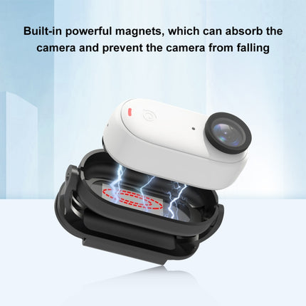 For Insta360 GO3 PULUZ Backpack Hat Rec-mounts Quick Release Clamp Mount