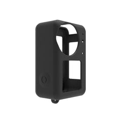 Estuche protector de silicona PULUZ con tapa para lente para DJI Osmo Action 4/3