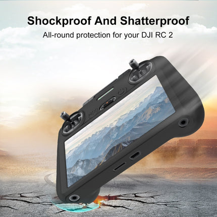 Für DJI Mini 4 Pro / Air 3 Fernbedienung / DJI RC 2 mit Bildschirm PULUZ Silikon Schutzhülle, Für DJI RC 2