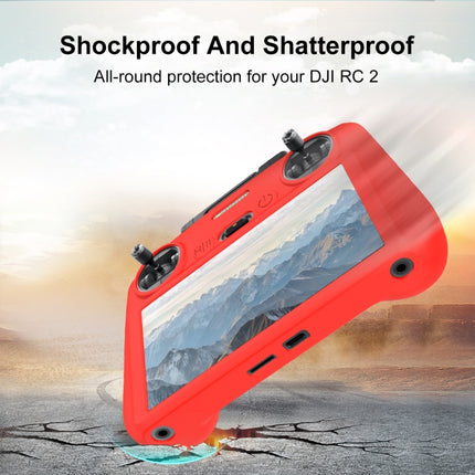 Für DJI Mini 4 Pro / Air 3 Fernbedienung / DJI RC 2 mit Bildschirm PULUZ Silikon Schutzhülle, Für DJI RC 2