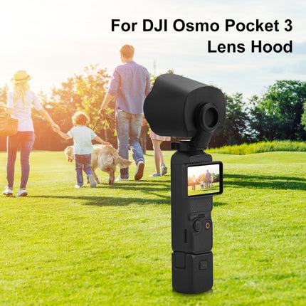Für DJI OSMO Pocket 3 Sonnenschutzlinse Schutzhülle Haube, Sonnenschirm