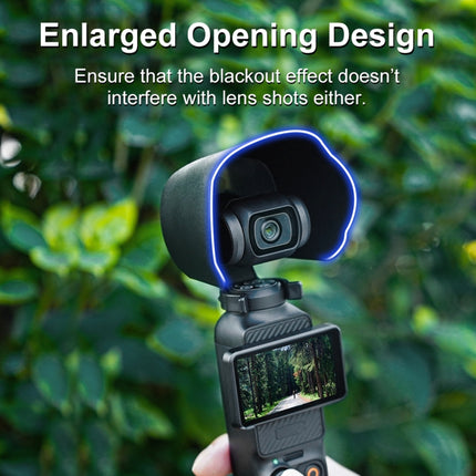 Für DJI OSMO Pocket 3 Sonnenschutzlinse Schutzhülle Haube, Sonnenschirm
