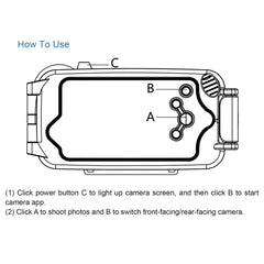 Für iPhone XS Max PULUZ 40 m/130 ft wasserdichtes Tauchgehäuse, Foto- und Videoaufnahme-Unterwassergehäuseabdeckung, Für iPhone XS Max (Schwarz), Für iPhone XS Max (Weiß), Für iPhone XS Max (Transparent)