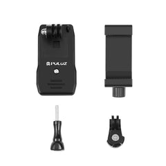 PULUZ 4 in 1 360 Degree Rotating Backpack Hat QR Clip Rec-mounts with Phone Clamp Kit