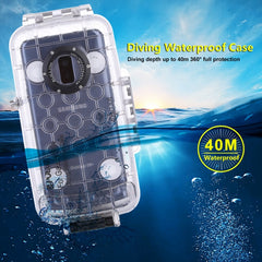 PULUZ 40m/130ft Waterproof Diving Case for Galaxy S9+, Photo Video Taking Underwater Housing Cover, Only Support Android 8.0.0 or below, Galaxy S9+(T), For Galaxy S9+(B), For Galaxy S9+(W)