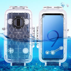 PULUZ 40m/130ft Waterproof Diving Case for Galaxy S9+, Photo Video Taking Underwater Housing Cover, Only Support Android 8.0.0 or below, Galaxy S9+(T), For Galaxy S9+(B), For Galaxy S9+(W)