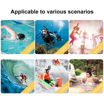 PULUZ 40 m/130 ft wasserdichte Tauchhülle für iPhone 16/15/15 Pro/14/14 Pro/13/13 Pro/12/12 Pro, mit Einwegventil für Foto- und Videoaufnahmen unter Wasser, Gehäuseabdeckung, für iPhone 14/14 Pro