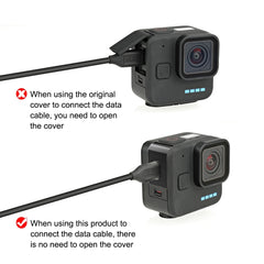 For GoPro Hero11 Black Mini PULUZ Metal Battery Side Interface Cover, B Type