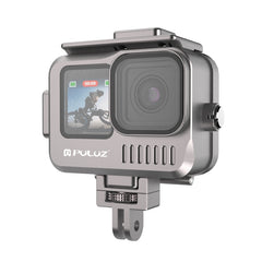 For GoPro HERO13 Black /12 Black /11 Black /10 Black /9 Black PULUZ 40m Waterproof Housing Aluminum Alloy Protective Case