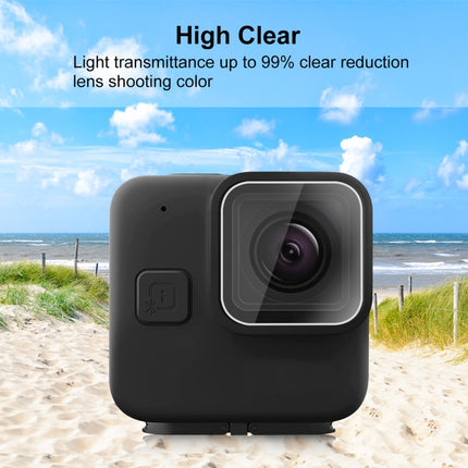 Película de vidrio templado para lente PULUZ 2 piezas para GoPro Hero11 Black Mini, para GoPro Hero11 Black Mini