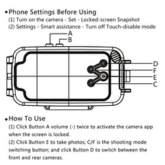 PULUZ PULUZ 40m/130ft Waterproof Diving Case for Huawei P20, Photo Video Taking Underwater Housing Cover, For Huawei P20(T), For Huawei P20(B), For Huawei P20(W)