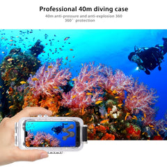 PULUZ PULUZ 40m/130ft Waterproof Diving Case for Huawei P20, Photo Video Taking Underwater Housing Cover, For Huawei P20(T), For Huawei P20(B), For Huawei P20(W)