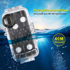 PULUZ 40m/130ft Waterproof Diving Case for Huawei P20 Pro, Photo Video Taking Underwater Housing Cover, For Huawei P20 Pro(T), For Huawei P20 Pro(W), For Huawei P20 Pro(B)