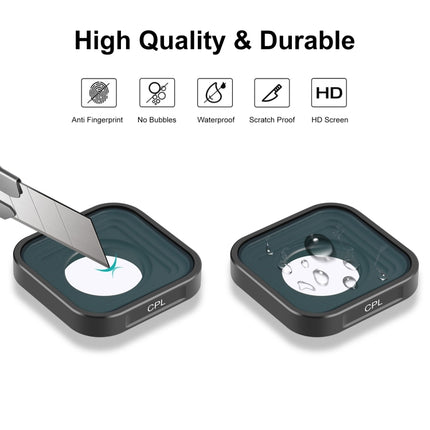 Filtro de lente CPL para cámara de acción PULUZ para GoPro Hero11 Black / Hero11 Black mini / HERO10 Black / HERO9 Black, CPL