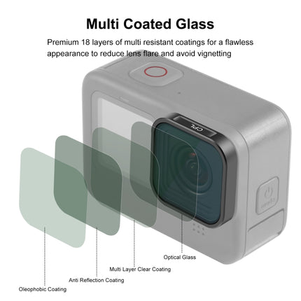 Filtro de lente CPL para cámara de acción PULUZ para GoPro Hero11 Black / Hero11 Black mini / HERO10 Black / HERO9 Black, CPL