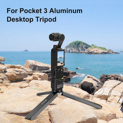 For DJI Osmo Pocket 3 PULUZ Aluminum Alloy Metal Tripod