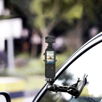 Para DJI OSMO Pocket 3 PULUZ Soporte adaptador de jaula con marco de protección de metal con zapatas frías duales, marco de protección de metal