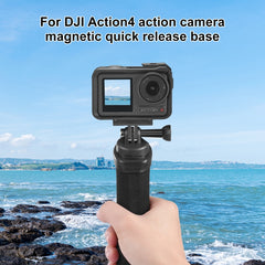 For DJI Osmo Action 4 / 3 PULUZ Magnetic Quick Release Base Expansion Mount, For DJI Osmo Action 4 / 3