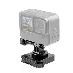 Soporte de liberación rápida de aluminio PULUZ para casco NVG para GoPro y otras cámaras de acción, soporte para casco NVG