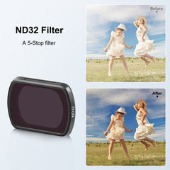 For DJI&#160;Pocket&#160;3 PULUZ Magnetic ND32 Camera Lens Filter, ND32 Filter