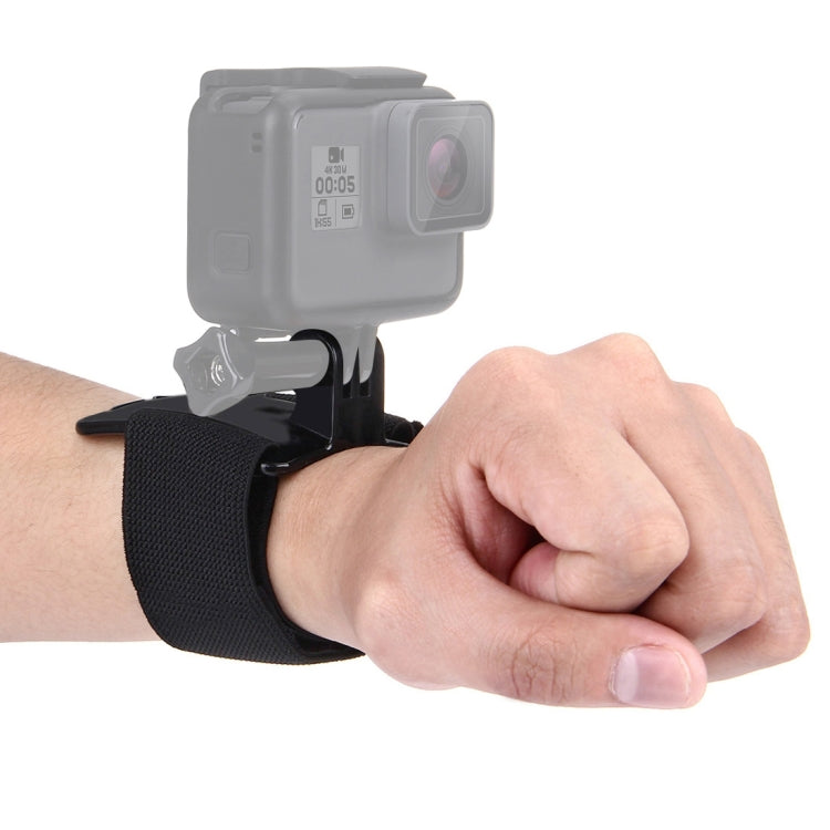 PULUZ Adjustable Wrist Strap Mount for GoPro, Insta360, DJI and Other Action Cameras, Strap Length: 28.5cm, Wrist Strap