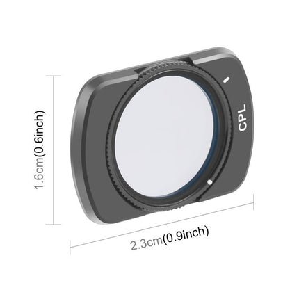 For DJI Pocket 3 PULUZ Magnetic Camera Lens CPL Filter, CPL Filter