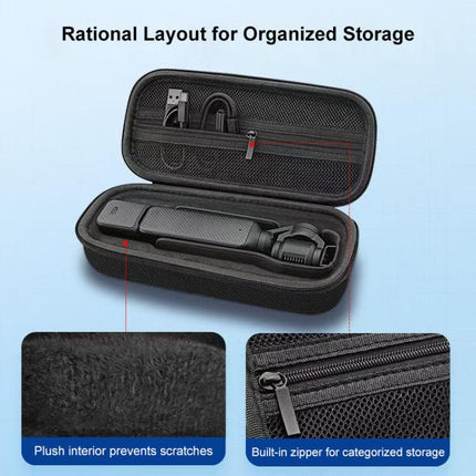 For DJI Omso Pocket 3 PULUZ Mini Body Bag Portable EVA Storage Bag
