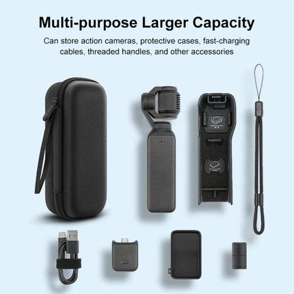 For DJI Omso Pocket 3 PULUZ Mini Body Bag Portable EVA Storage Bag