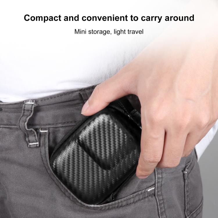 Bolsa de almacenamiento portátil de EVA para DJI Osmo Action 4/3 PULUZ Mini Body Bag, para DJI Osmo Action 5 Pro/4/3