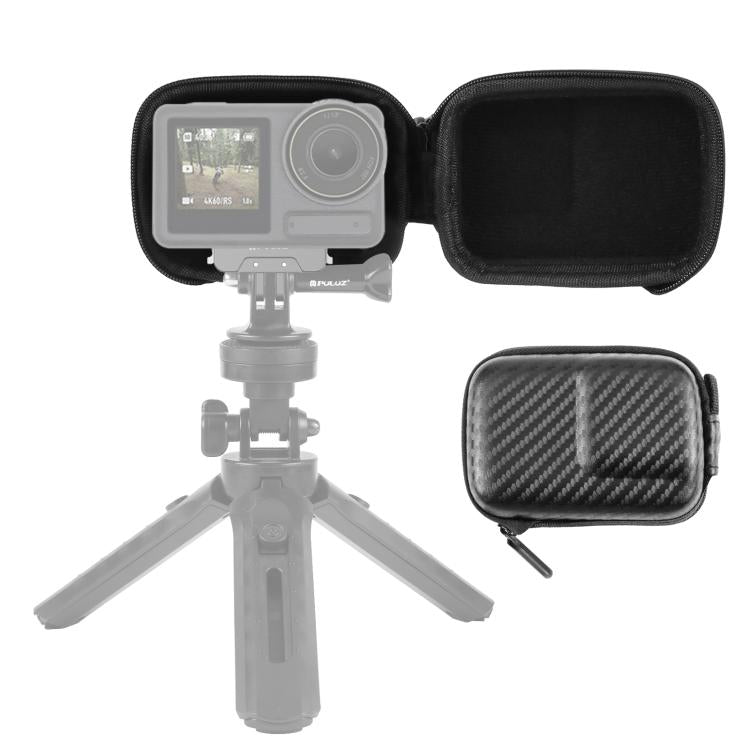 Bolsa de almacenamiento portátil de EVA para DJI Osmo Action 4/3 PULUZ Mini Body Bag, para DJI Osmo Action 5 Pro/4/3