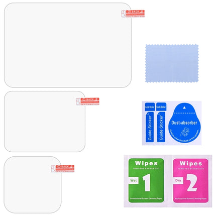 Para GoPro HERO13 Black PULUZ 3 en 1 Lente y pantalla frontal y trasera Película de vidrio templado 9H 2.5D, para GoPro HERO13 Black