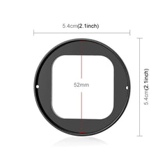 For Insta360&#160;Ace&#160;Pro PULUZ 52mm UV Lens Filter Adapter Ring with Lens Cover, Filter Adapter Ring