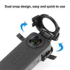 For Insta360 X4 PULUZ Optical Glass Lens Guard Protective Cover, Lens Guard