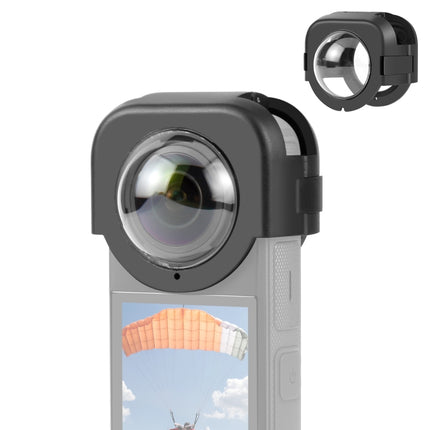 Für Insta360 X4 PULUZ Snap-on Objektiv Schutz Schutzhülle, Snap-on Objektiv Schutz