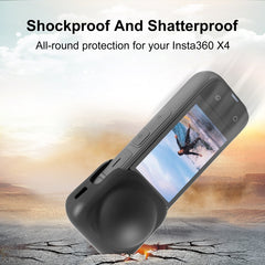 For Insta360 X4 PULUZ Silicone Protective  Lens Cover, Lens Cover