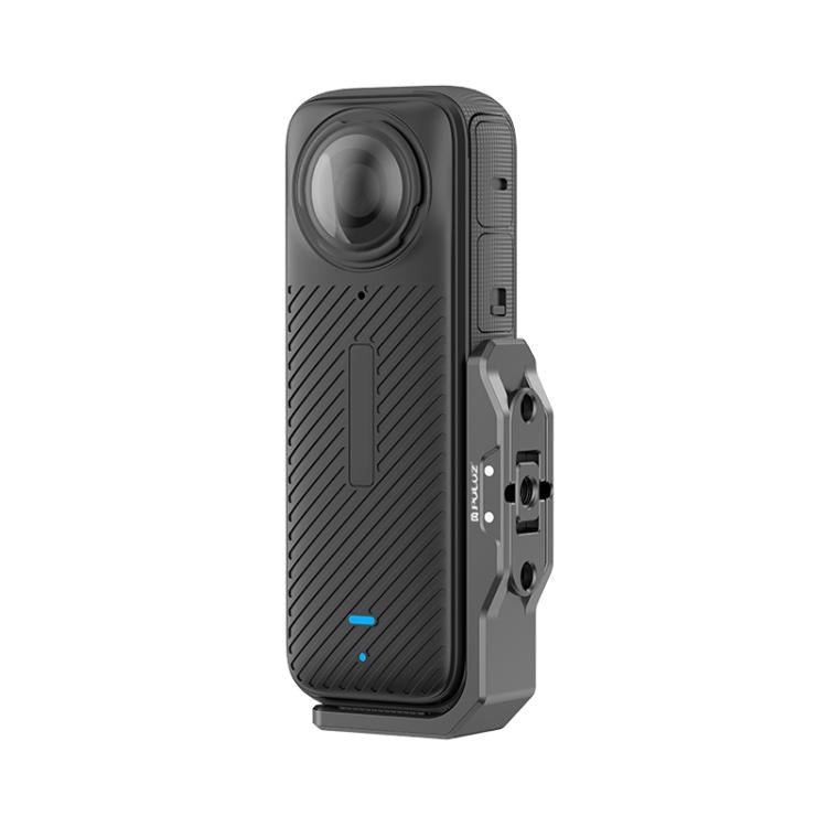 Für Insta360 X4 PULUZ Vertikale Horizontale Aufnahme Schnellverschluss Metall L Halterung, L Halterung