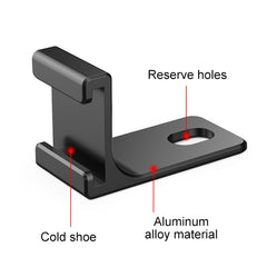 For Insta360 X4 / X3 / One X2 PULUZ Selfie Stick Cold Shoe Extension Bracket, Cold Shoe Bracket