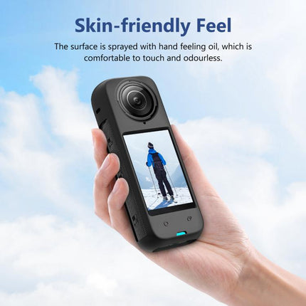 For Insta360 X4 PULUZ Full Body Dust-proof Silicone Protective Case
