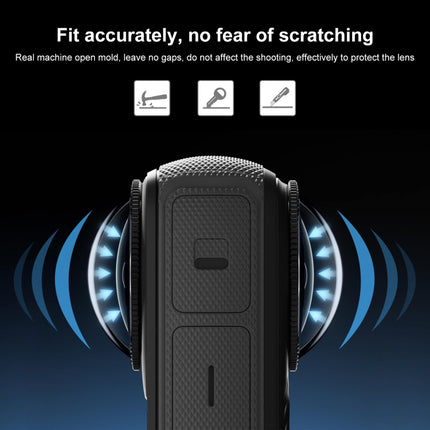 Für Insta360 X4 PULUZ Rotation Optische Glas Objektiv Schutz Schutz Abdeckung, Glas Objektiv Schutz