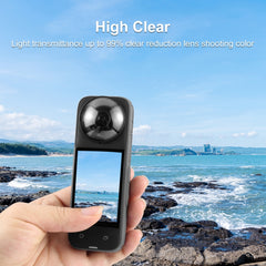 For Insta360 X4 PULUZ Rotation Optical Glass Lens Guard  Protective Cover, Glass Lens Guard